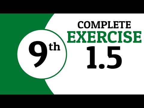 Exercise 1.5 - 9th Class Math | Waqas Nasir