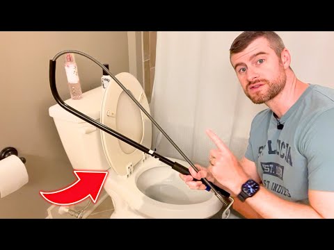 How to Use a Toilet Snake Correctly | Fix Clogged Toilet with Auger