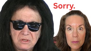 He apologized.  #genesimmons
