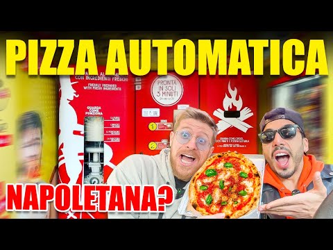 LET'S TRY VENDING MACHINE PIZZA FOR THE FIRST TIME - GIVE US BACK OUR €6 NOW