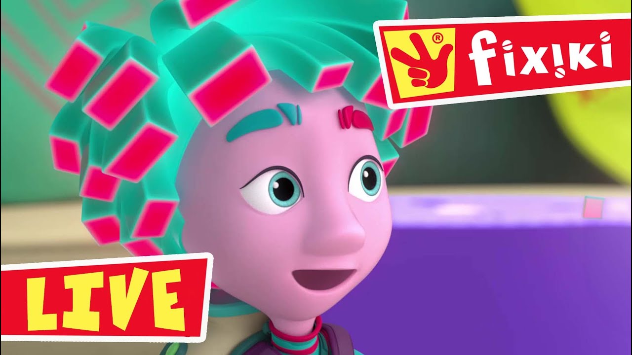 Fixiki 🔴LIVE 🔴Desene Animate pentru Copii ✌️ Învață cu echipa Fixiki