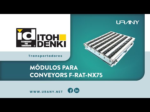 Módulos para Conveyors Itoh Denki F RAT NX 90° Multidirectional Flat Transfer