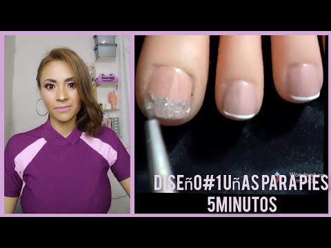 DISEÑO DE UÑAS PARA PIES FRANCÉS CON ROSAS2021/ UÑAS CON SELLOS/ NAILS2021 #TRENDSNAIL2021