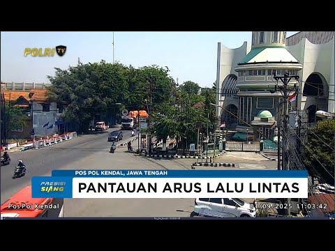 NTMC POLRI - PANTAUAN ARUS LALU LINTAS SIANG 01/09/25