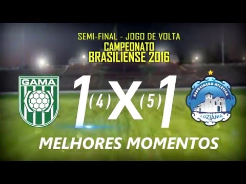 Gama x Luziânia - Semi Final (Volta) - Melhores Momentos