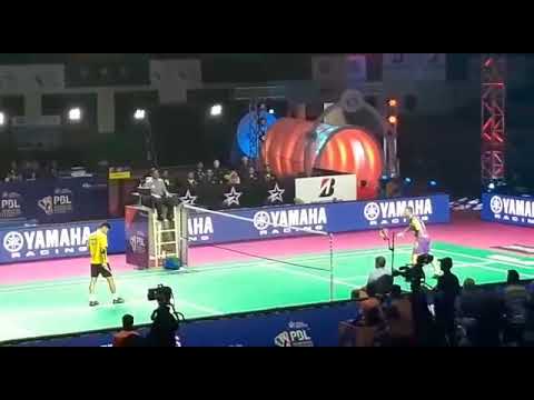 Finals PBL Lakshaya sen VS Brice leverde