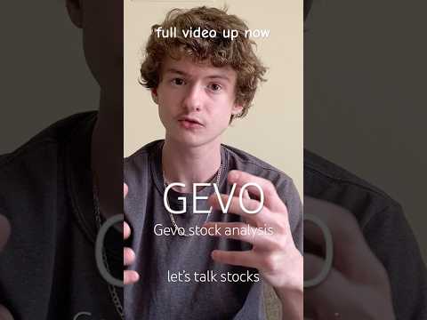 GEVO stock analysis