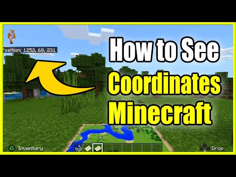 YourSixGaming - How to See Coordinates in Minecraft Bedrock Edition PS4, Xbox, PC, Switch