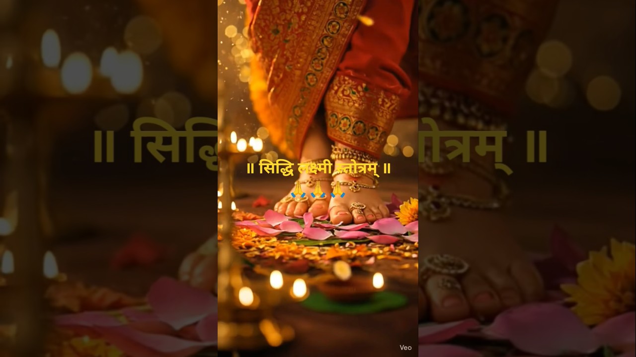 सिद्धि लक्ष्मी स्तोत्रम् | Siddhi Laxmi Stotram | #viral #shorts #shortvideo #short #trending #fyp