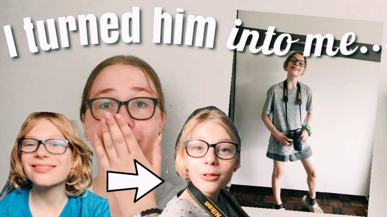 Turning My Little Brother Into Me