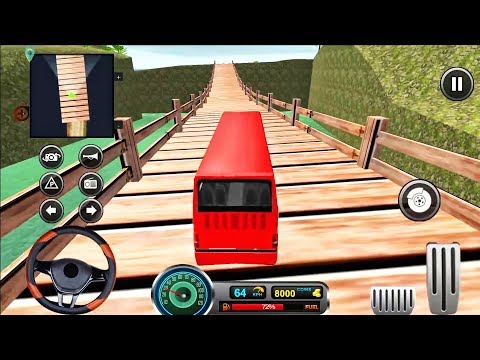Uphill Offroad Bus Driving Simulator 2019 - Best Android GamePlay