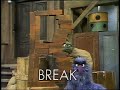 Classic Sesame Street Herry Monster And Oscar And The Letter B 1975