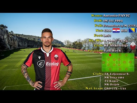 Antonio Pavic 2021 Official