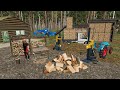 Notre business de bois de chauffage nous rapporte des millions | Farming Simulator 22