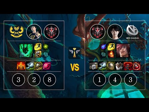 GAM Palette Thresh vs VG Maestro Sett Sup - KR Patch 10.12