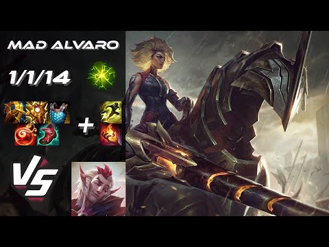 MAD Lions Alvaro SUPPORT Rell vs Rakan - EU Challenger Patch 25.S1.6