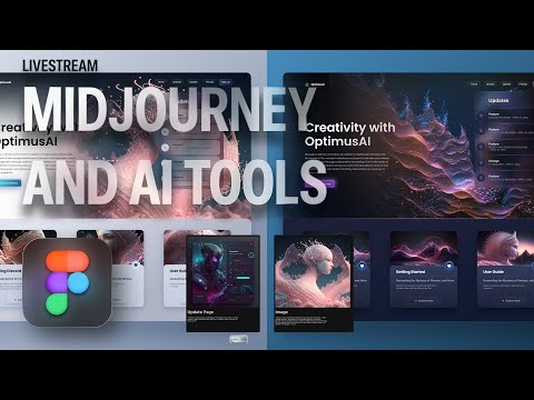 UI Design Livestream: Midjourney thumbnail