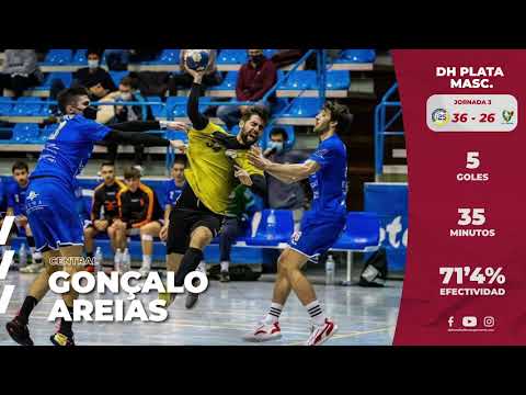 Gonçalo Areias | BM Soria VS S.D Teucro  | 36 - 26