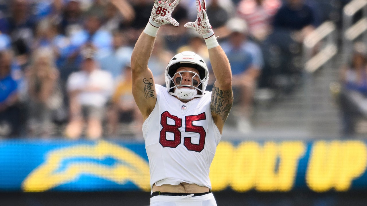 Trey McBride's best catches from 95-yard, 1-TD game vs. Chargers | Week 1
