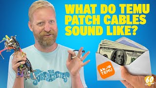 Video thumbnail for WHAT DO TEMU PATCH CABLES SOUND LIKE? - Totally normal video no unusual content within #TemuShill by 60 Cycle Hum
