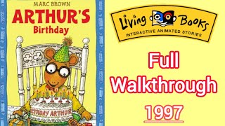 Living Books: Arthur&#39;s Birthday (1997) Full Walkthrough