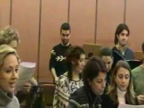 Ride the Chariot (Prova, Rehearsal) - Alegria Oda Korosu (Alegria Chamber Choir)