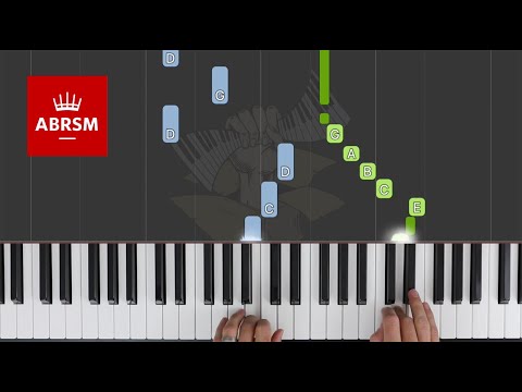 Minuet in C / ABRSM Piano Grade 1 2021 & 2022, A:2 / Synthesia Piano tutorial
