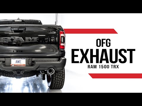 AWE Tuning 2021 RAM 1500 TRX 0FG Cat-Back Exhaust - Chrome Silver Tips