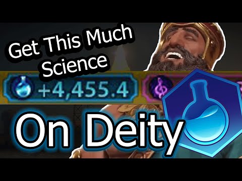 How To Win Science Victories In Under 200 Turns On Deity Every Time - Civ 6 Science Guide