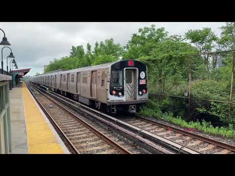 MTA NYC Subway Kawasaki R143 L Trains @ New Lots Avenue (6/2/22)
