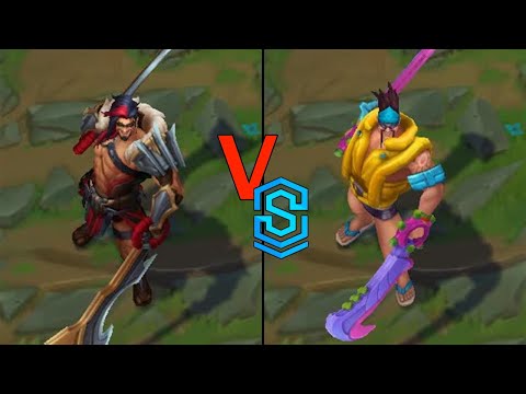 Pool Party Draven VS Grand Reckoning Draven