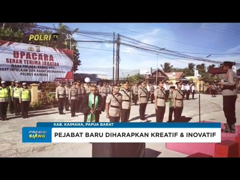 SERAH TERIMA JABATAN DI LINGKUNGAN POLRES KAIMANA