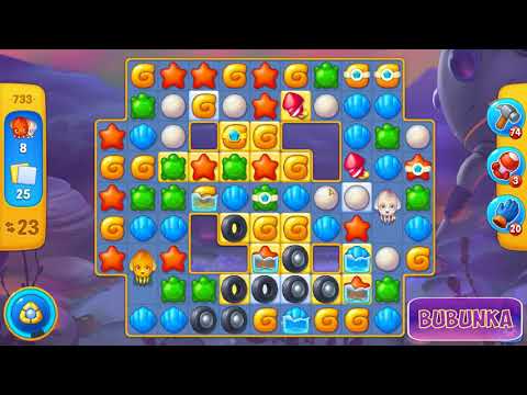 Fishdom level 733 HD