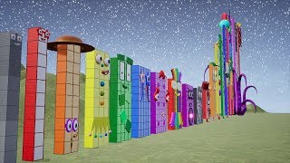 Fan-made Numberblocks are Counting from 1 to Most Biggest 1,000,000.