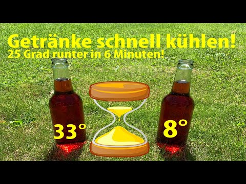 COOL: Cool drinks quickly!!! (with proof!) | Lehrerschmidt - simply explained!