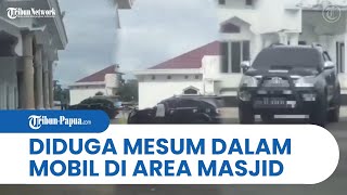 Detik-detik Pengendara Mobil di Parkiran Masjid Kabur seusai di Hampiri Warga, Diduga Mesum