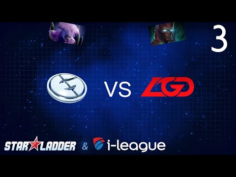 EG vs LGD - Game 3 - SL i-League 13 LAN Semifinal