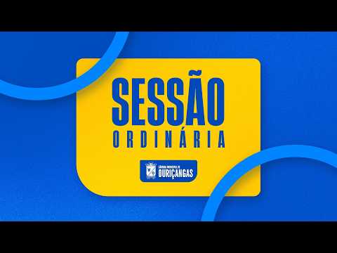 Câmara Municipal de Ouriçangas-BA - Sessão Ordinária