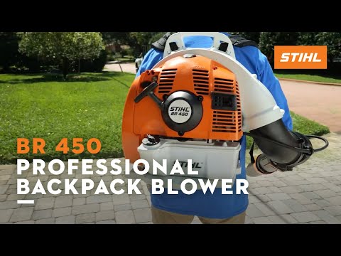 Stihl BR 450 in Kerrville, Texas - Video 1