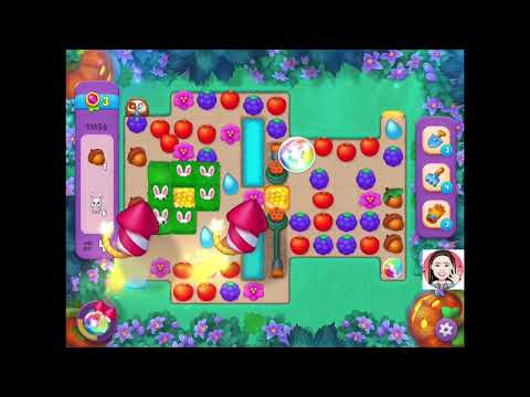 Gardenscapes Level HD 11656 *no boosters *. 😵‍💫/5  Tricky Level (Took 6 attempts)
