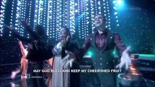 Eurovision 2010 English Subtitle | Armenia - Eva Rivas - Apricot Stone