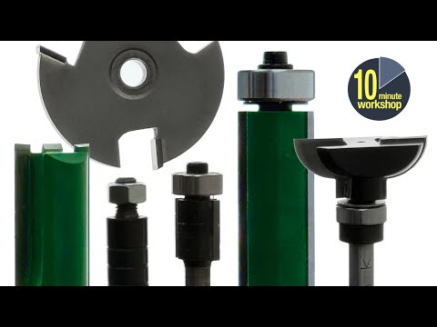 Router Bit Basics [video 604]
