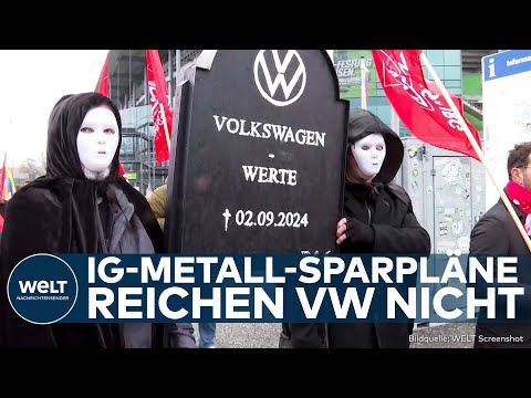 WOLFBURG: Volkswagen lehnt Zukunftsplan von IG Metall und Betriebsrat ab