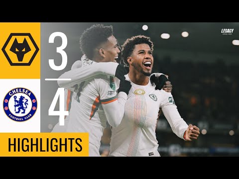 Wolves vs Chelsea | 1-3 | Highlights & All Goals - Carabao Cup 2025/2026