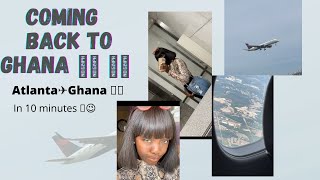 Travel vlog:Let’s go to the motherland ✈️🇬🇭🇬🇭