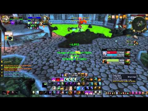 WoW Arena 2v2 - Shadow Priest/Resto Druid vs Beast Mastery hunter/Frost Death Knight Skype/Gameplay