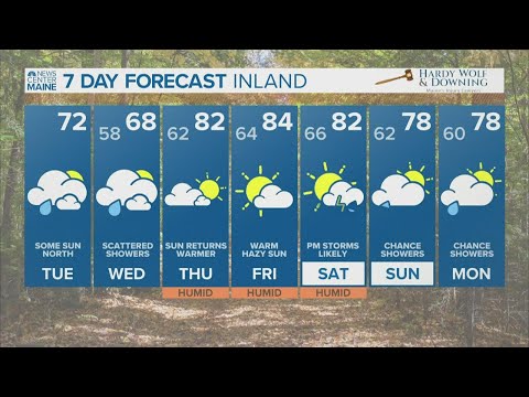 NEWS CENTER Maine Weather Video Forecast