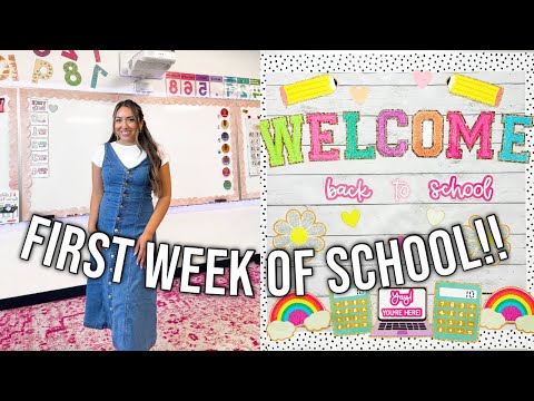 FIRST WEEK OF SCHOOL & MEET THE TEACHER NIGHT!! 2024