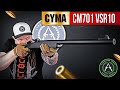 Страйкбольная винтовка (Cyma) CM701 VSR-10 открытый прицел Black (Spring)