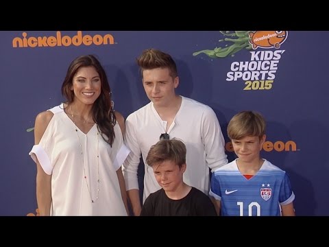 Brooklyn Beckham 2015 Kids' Choice Sports 2015 Orange Carpet Arrivals